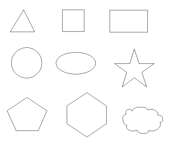 common shapes
